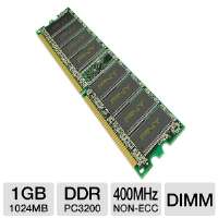 PNY MD1024SD1 400 V2 1GB Memory Module   PC3200, DDR, 400MHz, Non ECC 