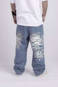 2012NEW Ecko Unltd #ec33 Men Print Denim Jeans Size 32 to 42  
