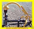 New Post Hole Digger w/9 Auger Cat.1 3Pt. 20+HP Rated