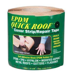 Quick Roof EPDM Self Adhesive Cover Strip for Single Ply Roofing 