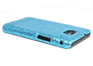 1PC Bling Glitter Hard Back Cover Case For SAMSUNG GALAXY S II S2 