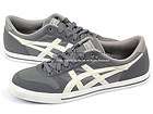 Asics Aaron White/Onyx Mens Leather Casual Low Sneakers H934Y 0191 