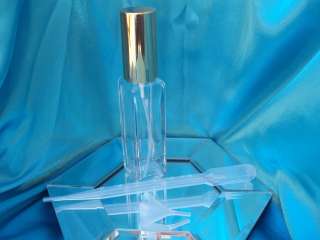Perfume Spray AtomIzer Refillable Glass Bottle 1/2 oz  