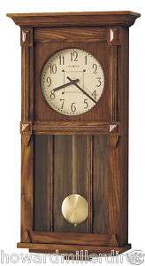 Howard Miller 620 185 Ashbee   Mission Style Clock  