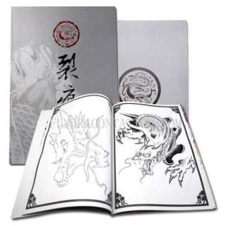 China Tattoo Vorlagen Flash Book Buch Tätowierungen DIN A3  