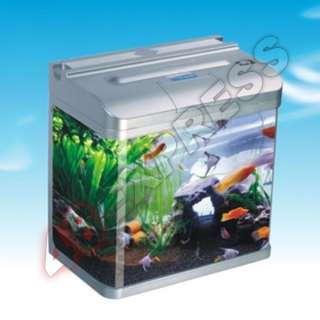33L Kleine Nano Aquarium Fisch Tank Tropical/Kaltwasser Innerfilter 