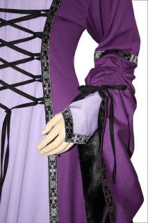 LUNA II Gothic Kleid Mittelalter Gewand LARP HdR Maßanfertigung 