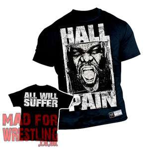 WWE MARK HENRY   HALL OF PAIN T SHIRT  