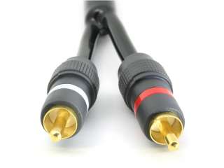 Cable Solutions Molded Y Cable, 1 RCA Female / 2RCA Male, YM 1RCAF 