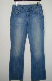 Womens LEVIS 553 Mid Rise Boot Denim Jeans Size 2L/26  
