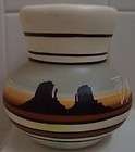 Signed Native American Indian Pot Navajo Pottery Art