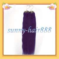 18Remy micro ring/loop human extensions 50s#Lila,25g &  