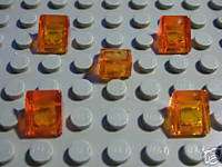 Lego Stein schräg 1x1 Glas / Transparent Orange GL 18  