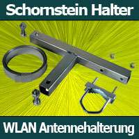 WLAN Antenne Halter Halterung für Schornstein 7M TOP HQ  