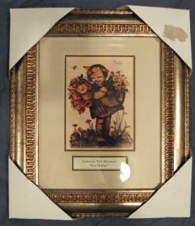 NEW Authentic M.I. Hummel Print Picture Frame For Mother  