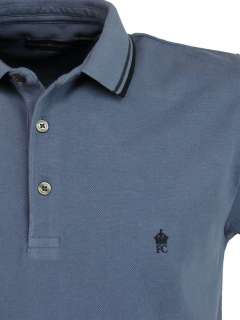 Mens FCUK/ French Connection Pique Polo T  Shirt Twin Tipped  