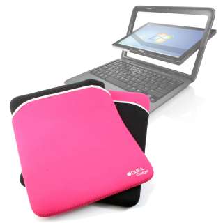 Durable Invertible Neoprene Carry Case/Pouch/Bag For Dell Inspiron Duo 