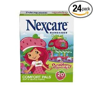  Nexcare Comfort Pals Bandages Strawberry Shortcake 