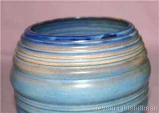 Vintage Carlton Ware Ribbed Vase  