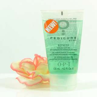 Pedicure by OPI Refresh Cooling Foot Gel Botanical Extracts Soothe 4.2 