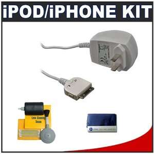  CTA Travel Charger + Accessory Kit for Apple iPod 20GB 