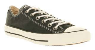 Converse All Star Ox Low Black Wax St Trainers Shoes  