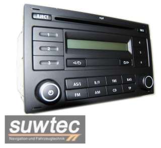 VW Radio MP3 RCD 200 RCD200 CD Autoradio Polo Lupo Sharan gebraucht 