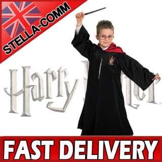 Deluxe Boys Gryffindor Harry Potter School Robe Costume  