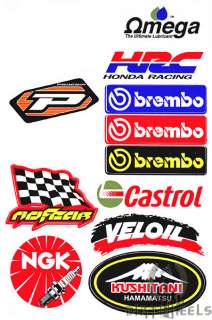   MX Aufkleber Satz Motocross Dekor autocollant Sticker