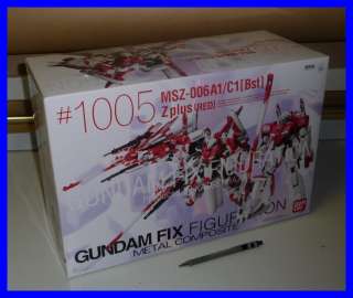 BANDAI Figura Robot METALLO DieCast GUNDAM FIX Z PLUS 1005 RED Modello 