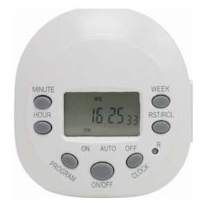Jasco Products Company 1Wk Ind Hd Dgtl Timer 15150 Timers Plug In