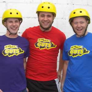 Guts Red Team T Shirt Nickelodeon Global Guts  