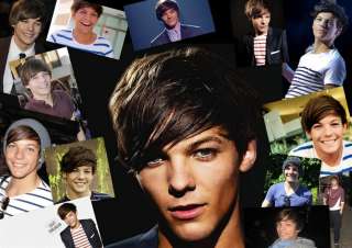 LOUIS TOMLINSON ONE DIRECTION COLLAGE MOSAIC MONTAGE Photo Poster 