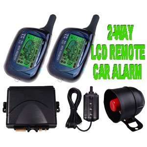  Top Quality 2 Way LCD Sensor Remote Control Intelligent Alarms 