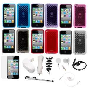  GTMax 14 Items Accessories Bundle kit for Apple iPod touch 8GB 32GB 