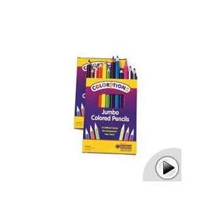 Colorations® Stubby Chubby Colored Pencils - Set of 48