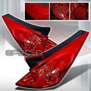  03 06 NISSAN 350Z RED LED TAIL LIGHTS Automotive