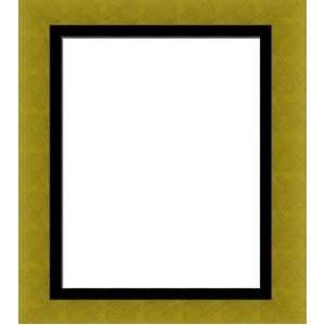  11x17   11 x 17 Gold With Black Lip Solid Wood Frame with 