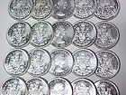 20 BU Canada Silver Half Dollars From 1958 to 1961   6 Troy Ounces 