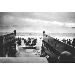  D Day Normandy LST Landing 6 June 1944 8x10 Historic 