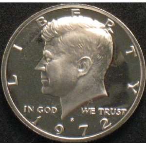  1972 Kennedy Proof Half Dollar 