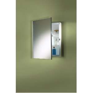   Styleline Recessed 18W x 24H Mirror Door Steel Trim Medicine Cabinet