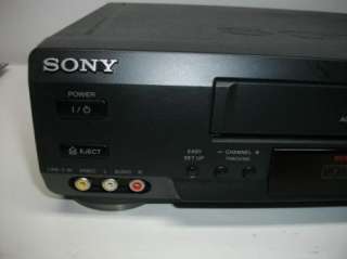 Sony 4 Head VCR VHS RECORDER PLAYER Machine SLV N50  
