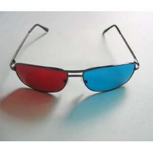  3D Glasses (tm) Metal Frame with Superior Red/Cyan 3D Lenses Toys