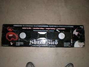 NIB New Shred Sled Skateboard 4 wheel Inline Caster Board NRFB  