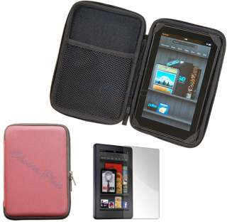 Hard Pink Cover Case EVA Pouch For  Kindle Fire Tablet 7+Screen 