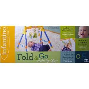  Infantino Fold & Go Activity Baby Infant Gym Interactive 