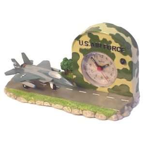  US Air Force Army F 15 Aircraft Plane Alarm Clock #30114 