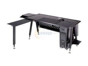    LIAN LI F1B (bx1) Black Aluminum PC desk series