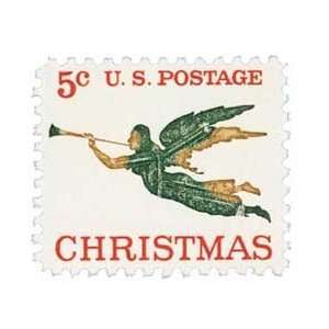  #1276   1965 5c Christmas Angel Postage Stamp Numbered 